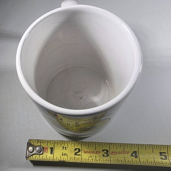 Smiley ghost Face Ceramic Coffee Mug cup halloween cartoon - Picture 5 of 5